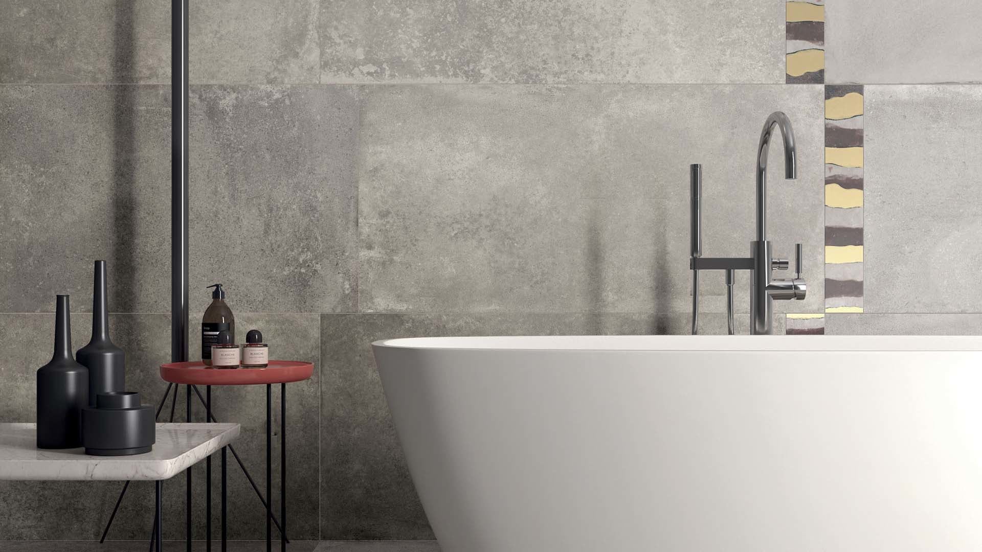 Mozaïektegel Abk Imoker Unika UKR09152 WAMoz.300X300 Grey 9mm Mat F:025X025 - Mozaiektegel.com