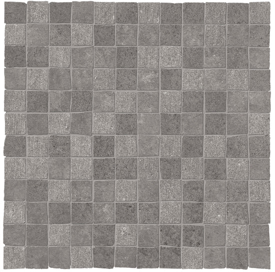 Mozaïektegel Abk Imoker Unika UKR09202 WAMoz.300X300 Smoke 9mm Mat F:025X025 - Mozaiektegel.com