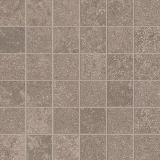 Mozaïektegel Abk Imoker Unika UKR09301 WAMoz.300X300 Bronze 9mm Mat Ret.F:050X050 - Mozaiektegel.com