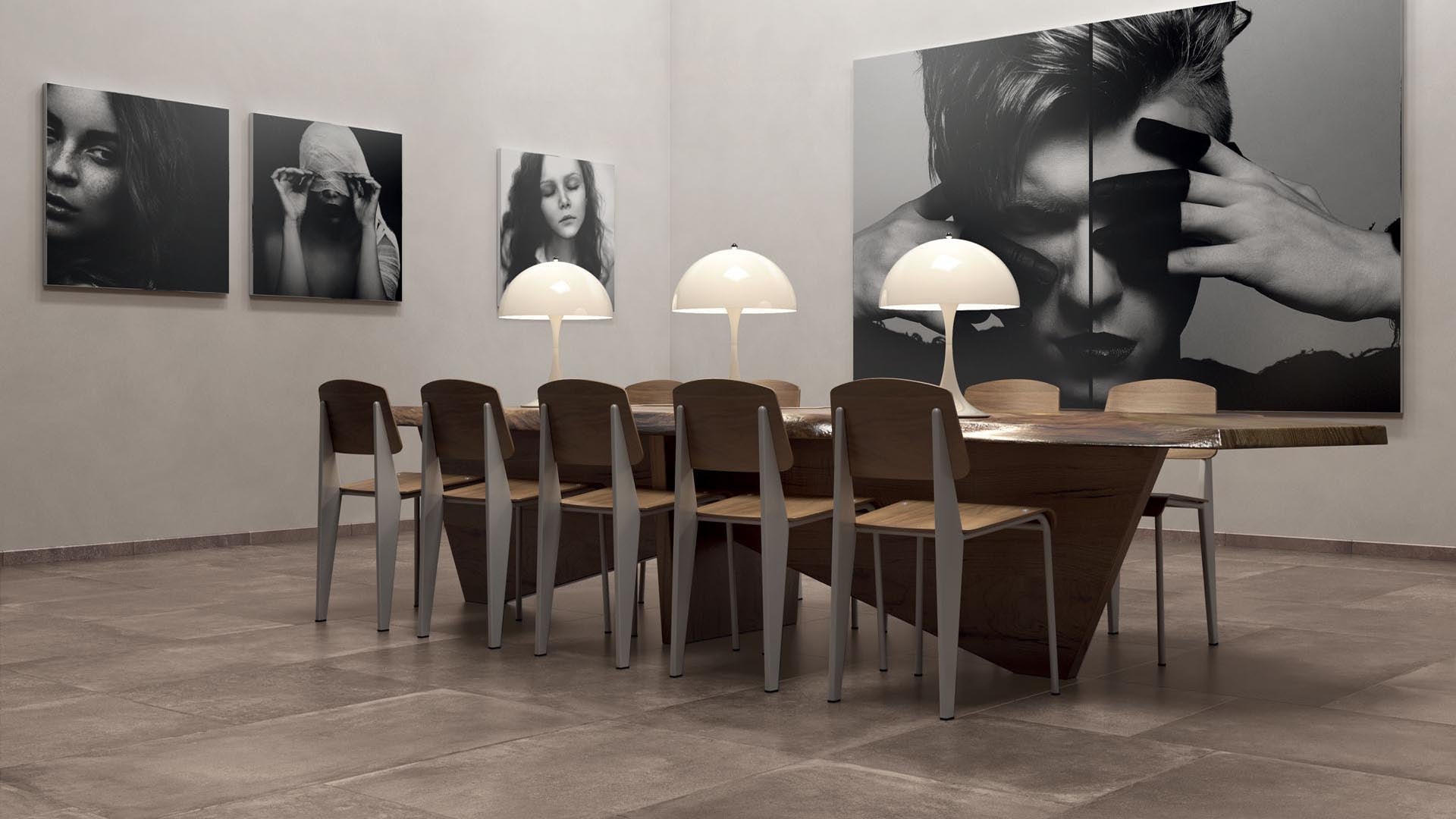 Mozaïektegel Abk Imoker Unika UKR09302 WAMoz.300X300 Bronze 9mm Mat F:025X025 - Mozaiektegel.com