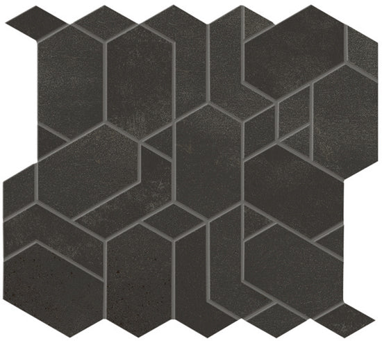 Mozaïektegel Atlas Concorde Boost AN67 VLtegel mozaiek 31x33,5cm 9mm mat rect. tarmac - Mozaiektegel.com