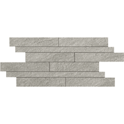 Mozaïektegel Atlas Concorde Klif AN7D VLMuretto 37,5X75cm mat ret. R10 silver brick - Mozaiektegel.com