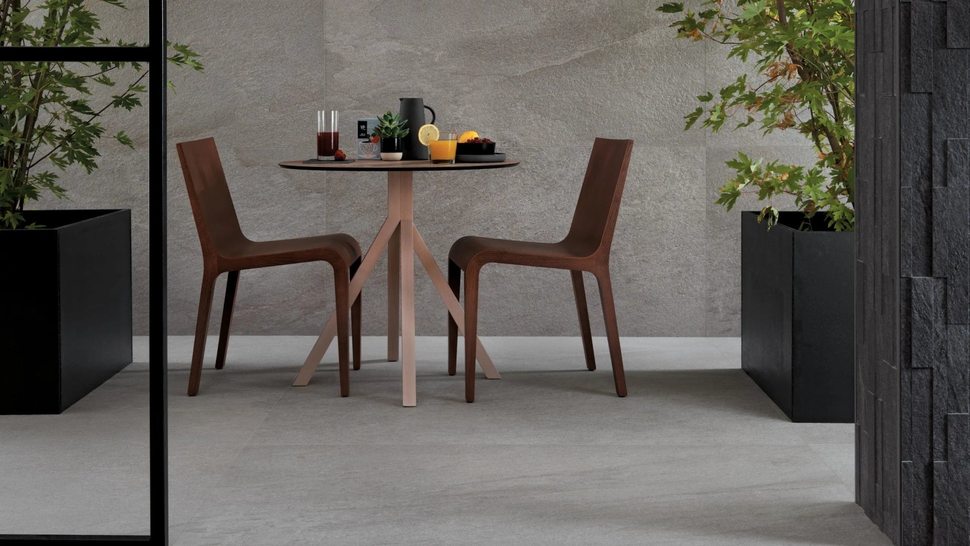 Mozaïektegel Atlas Concorde Klif AN7D VLMuretto 37,5X75cm mat ret. R10 silver brick - Mozaiektegel.com