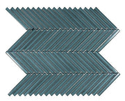 Mozaïektegel CR PLUS HG Glass WAMoz.285X305 Blue 8mm Glans - Mozaiektegel.com