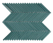 Mozaïektegel CR PLUS HG Glass WAMoz.285X305 Green 8mm Glans - Mozaiektegel.com