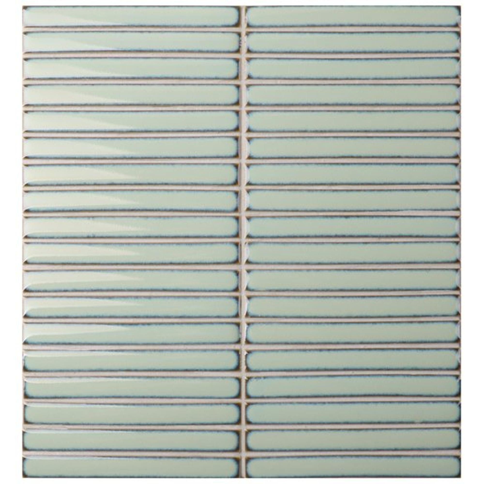 Mozaïektegel CR PLUS Opalo WAMoz.294X306 Jade 7mm Glans - Mozaiektegel.com