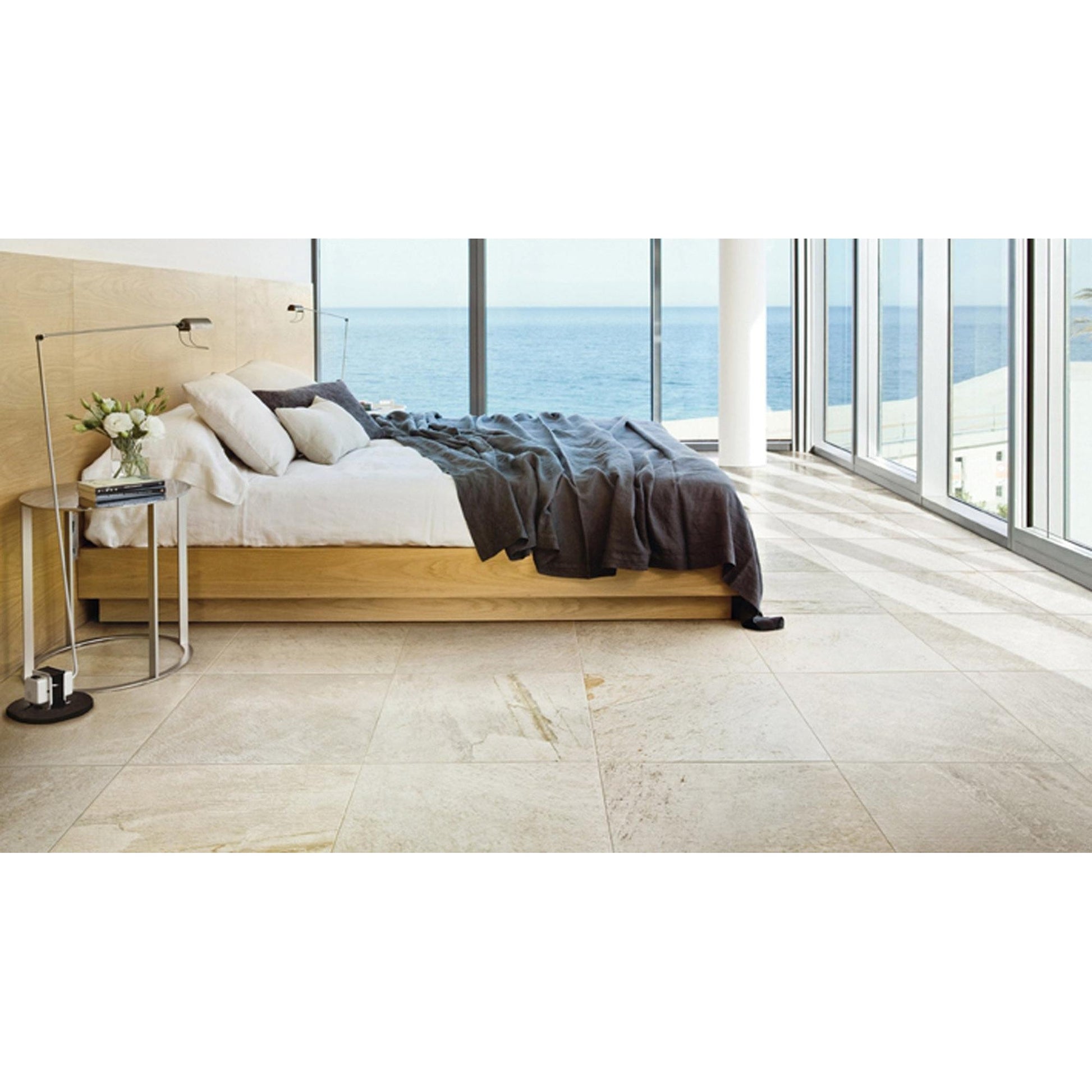 Mozaïektegel Floorgres Walks 1.0 728797 VLMoz.300X300 White 10mm Mat Ret.R11 F:030X030 - Mozaiektegel.com