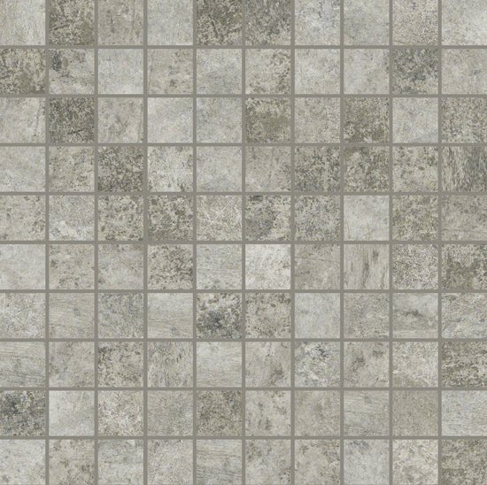 Mozaïektegel Florim Artifact 760920 WAMozaiek 300X300 Grey 9Mm Ret.R10 F:030X030 - Mozaiektegel.com
