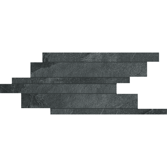 Mozaïektegel Florim Naturalstone 753117 WAMuretto 210X400 Coal 9Mm Mat Ret.R10 - Mozaiektegel.com