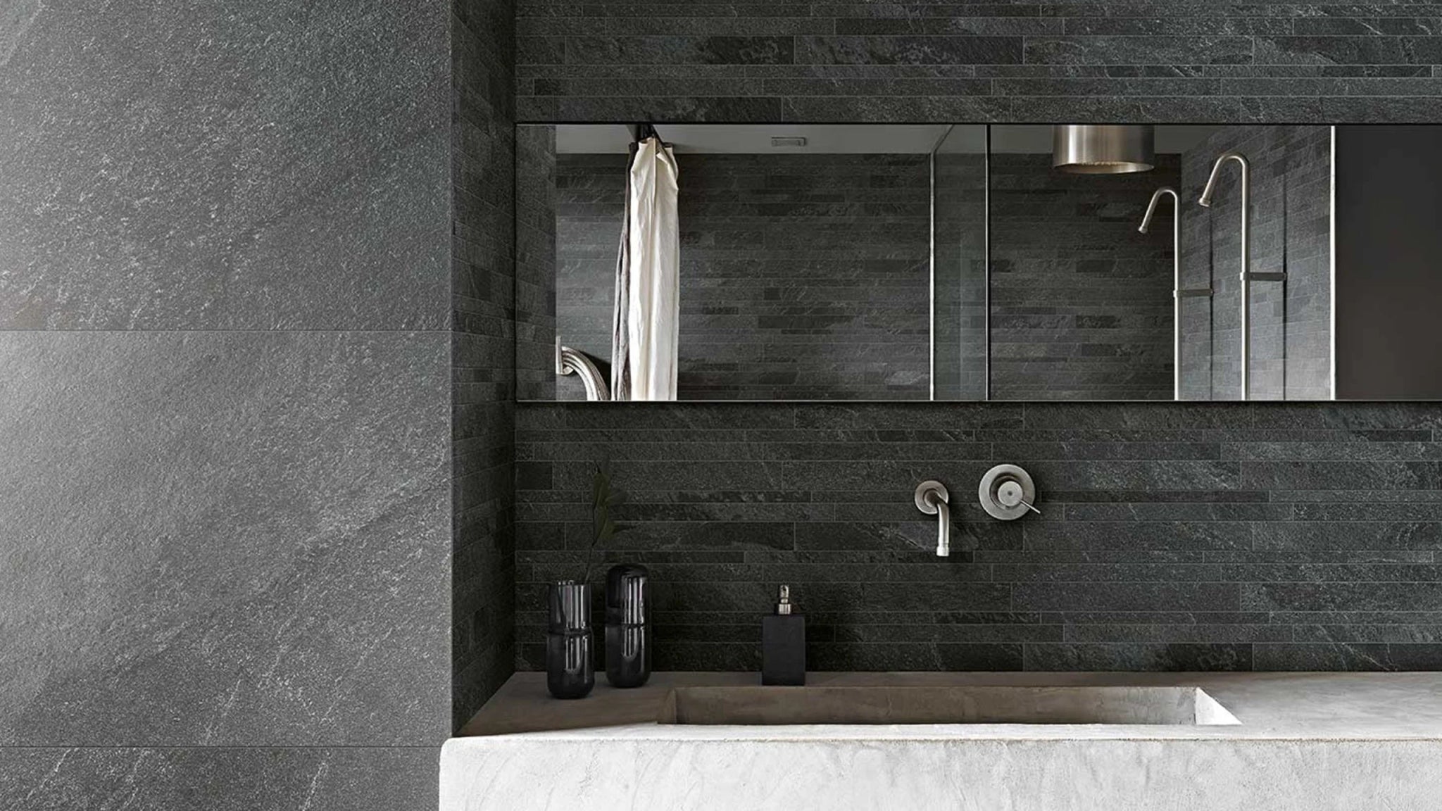 Mozaïektegel Florim Naturalstone 753117 WAMuretto 210X400 Coal 9Mm Mat Ret.R10 - Mozaiektegel.com