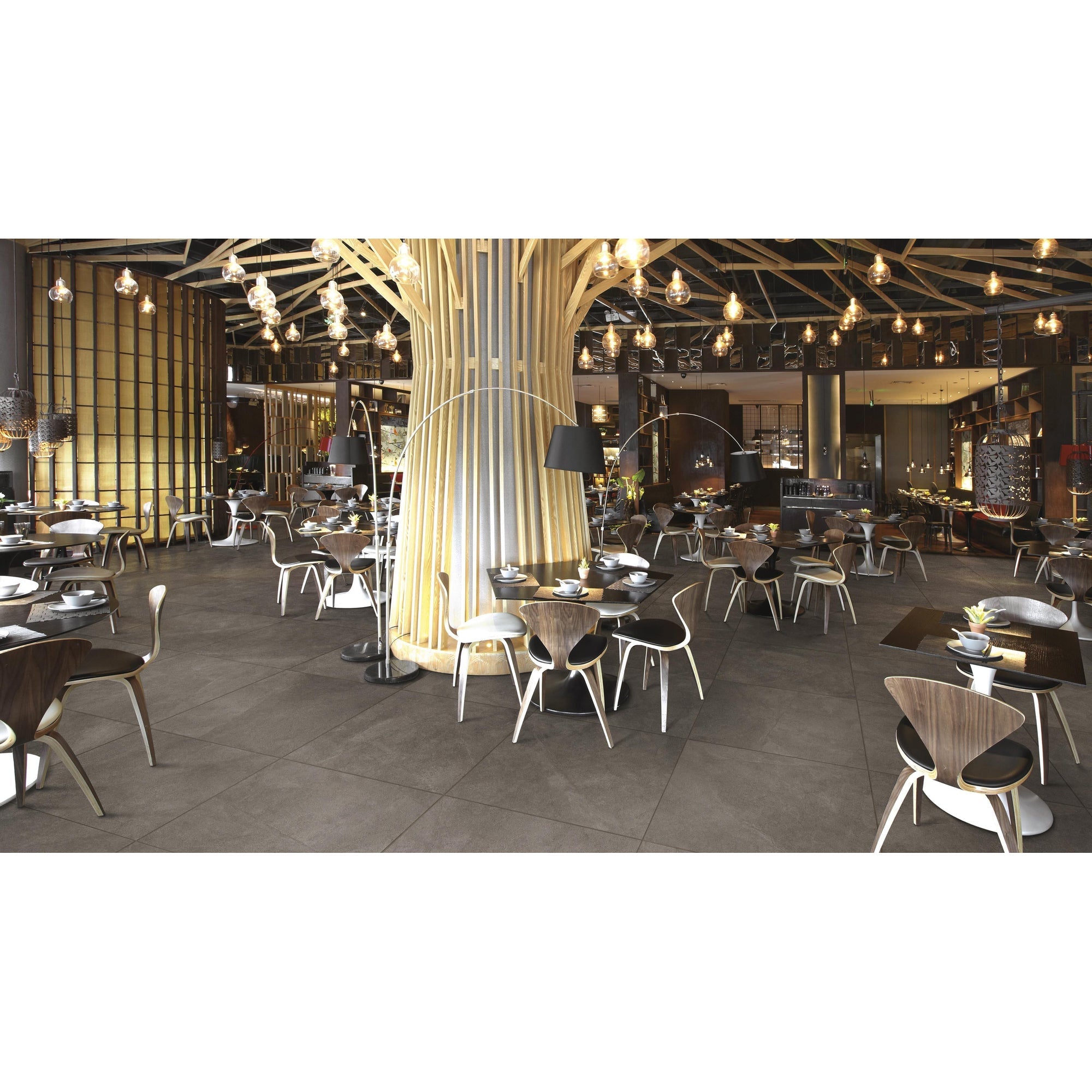 Mozaïektegel JOS. Disi VLMoz.300X300 Anthracit.10mm Mat Ret.R10 F:050X050 - Mozaiektegel.com