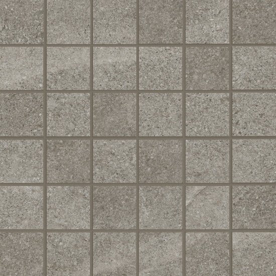 Mozaïektegel JOS. Disi VLMoz.300X300 Grey 10mm Mat Ret.R10 F:050X050 - Mozaiektegel.com