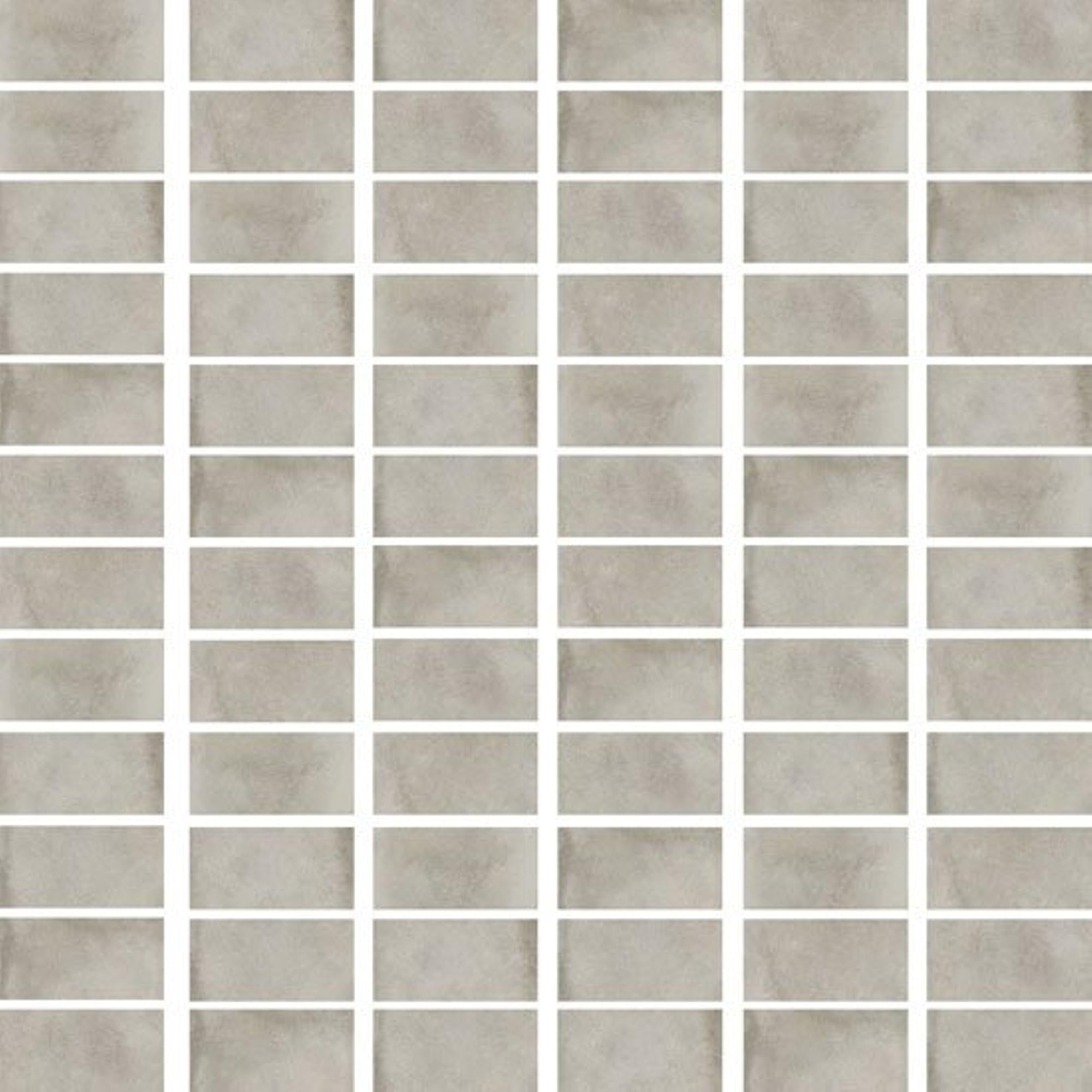 Mozaïektegel JOS. Living Beton WAMoz.300X300 Silver 9,5mm Mat Ret.R10 - Mozaiektegel.com