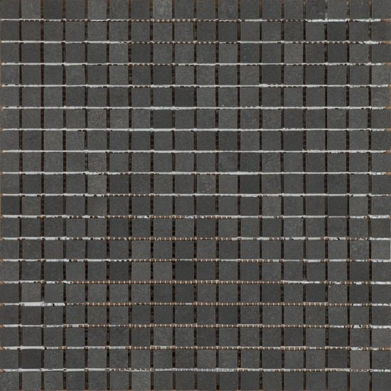 Mozaïektegel Ore Ceramics Basalt M - 24 WAMoz.305X305 Basalt 8mm Mat Vierkant - Mozaiektegel.com