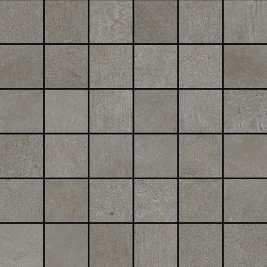 Mozaïektegel Ragno Studio R4RC WAMoz.300X300 Antracite 9,5mm Mat R9 - Mozaiektegel.com