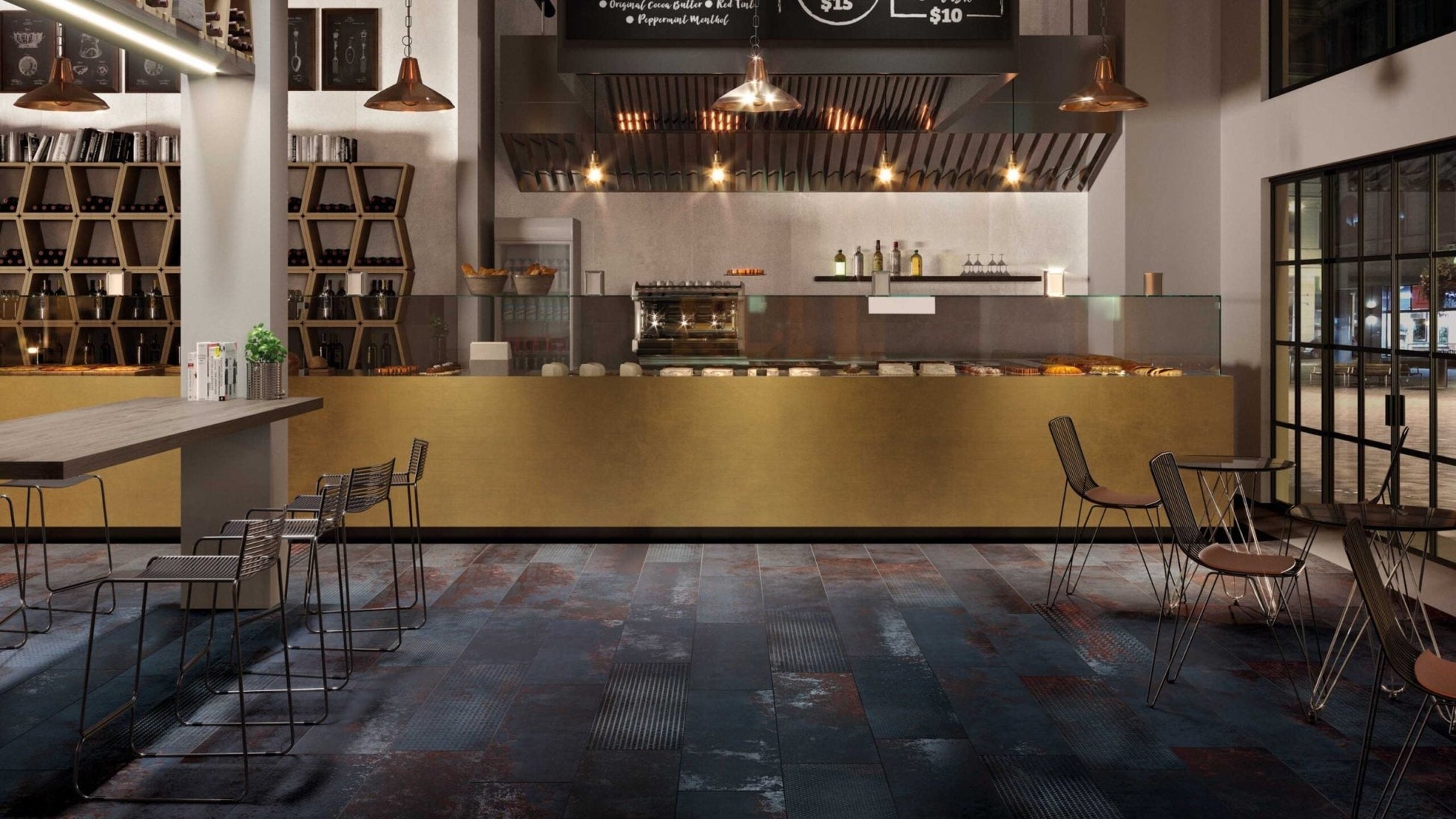 Mozaïektegel Serenissima Costruire 1062372 WAMoz.300X300 Nero 10mm Mat F:050X050 - Mozaiektegel.com