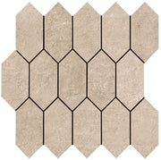 Mozaïektegel Serenissima Evoca 1065243 VLMoz.300X300 Ambra 10mm Mat Ret.R10 F:Losanga - Mozaiektegel.com