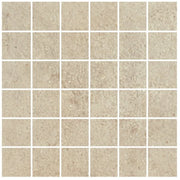 Mozaïektegel Serenissima Promenade 1070677 VLMoz.300X300 Corda 10mm Mat Ret.R10 F:050X050 - Mozaiektegel.com