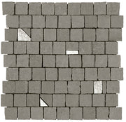 Mozaïektegel Serenissima Studio 50 1069312 VLMoz.300X300 Peltro 10mm Mat Ret.R10 F:Random - Mozaiektegel.com