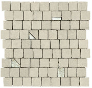 Mozaïektegel Serenissima Studio 50 1069314 VLMoz.300X300 Sabbia 10mm Mat Ret.R10 F:Random - Mozaiektegel.com