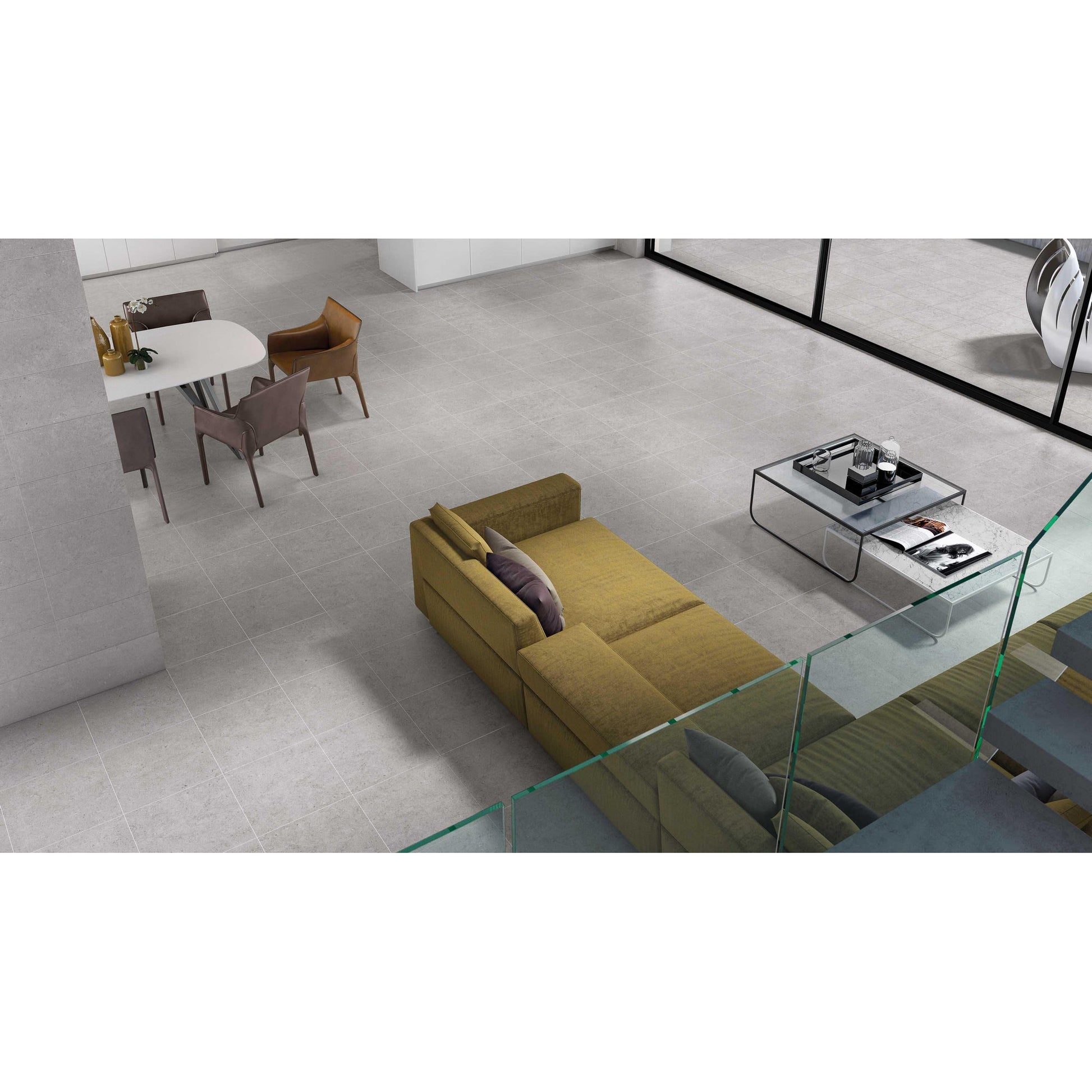 Pavigres Antica 4702 Vloertegel 450X450 Grey 8,3mm Mat - Mozaiektegel.com