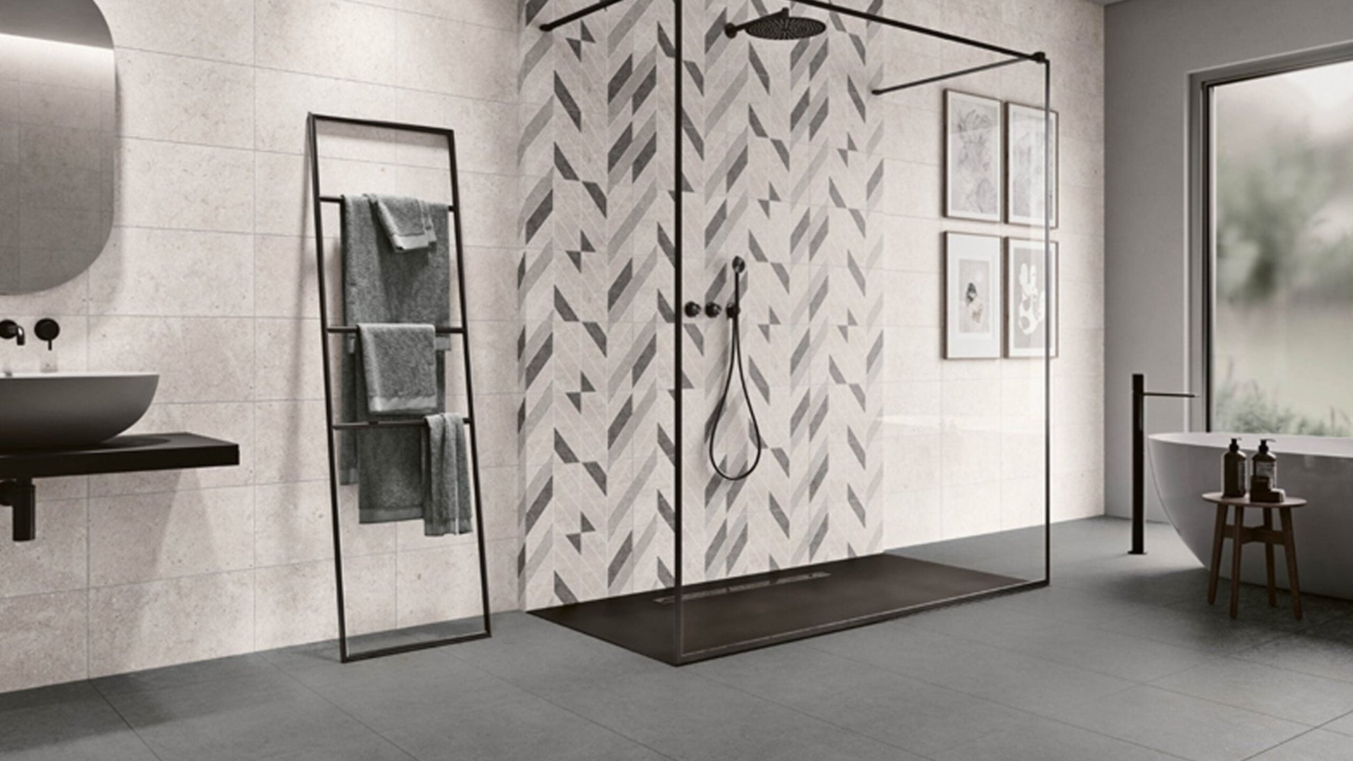 Pavigres Antica CV443 Wandtegel 247X447 Black 7,5mm Mat - Mozaiektegel.com