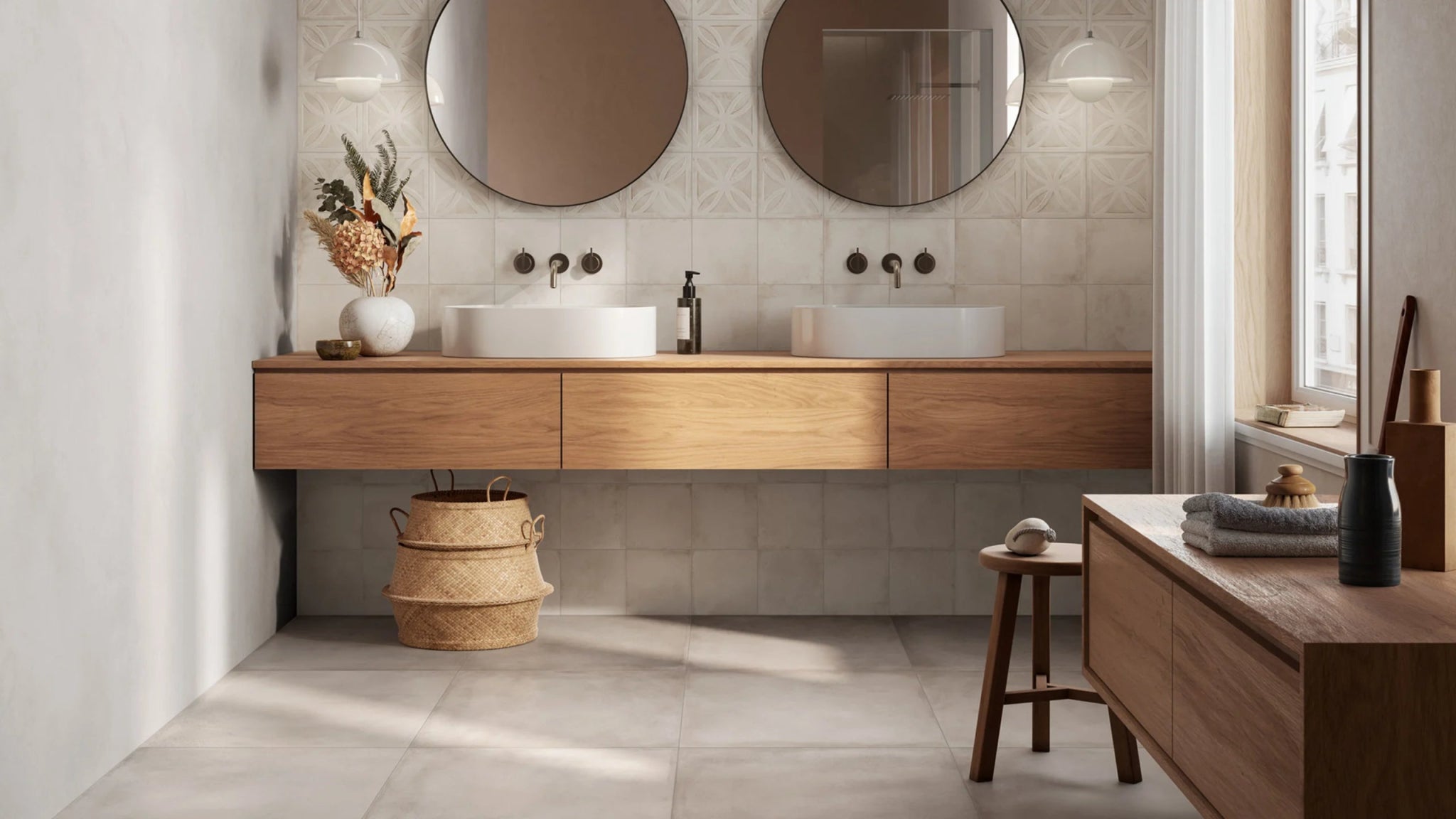 Ragno Amuri RCPL Vloertegel 600X600 Grigio 9Mm Mat Ret.R10 - Mozaiektegel.com