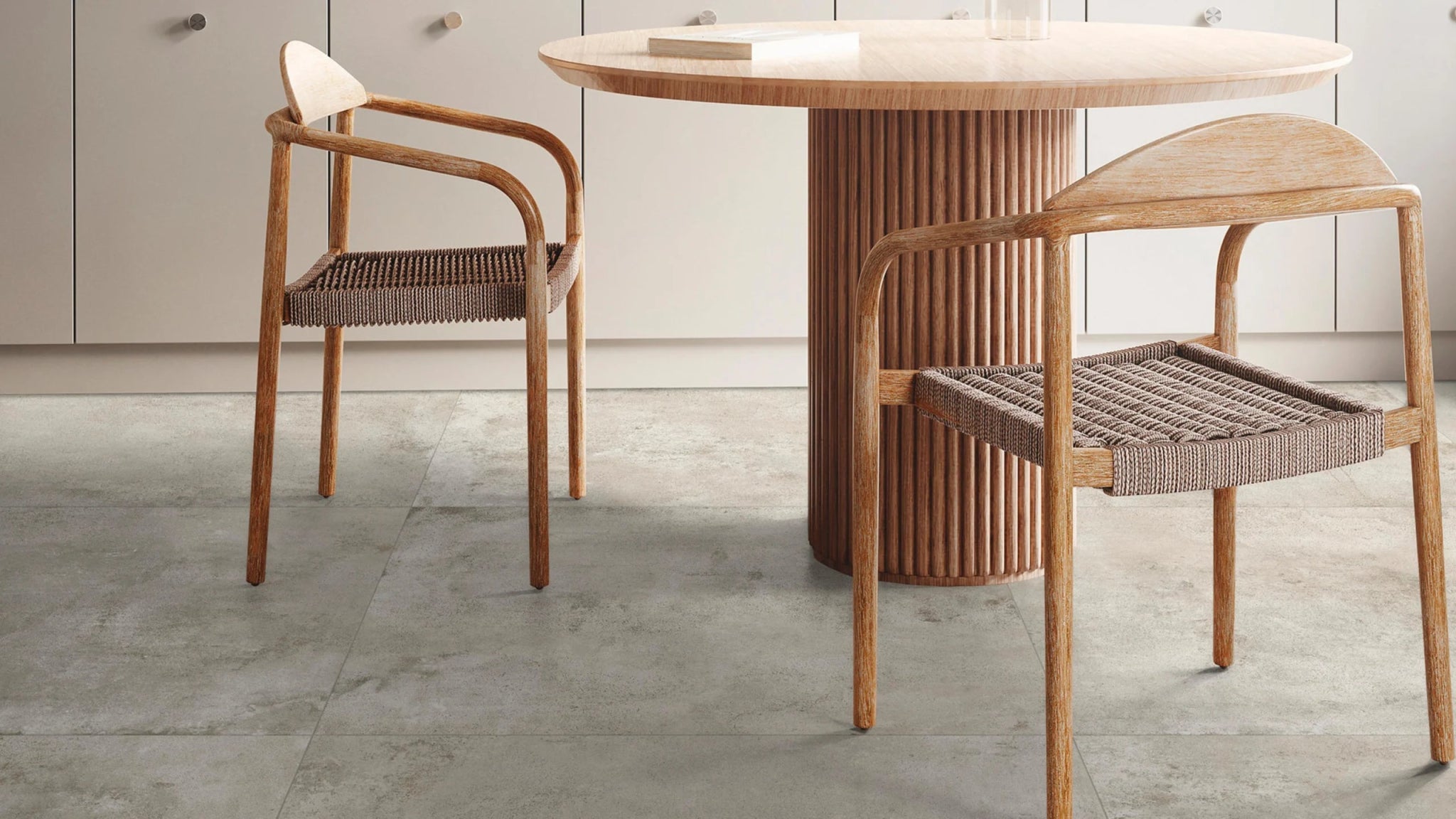 Ragno Clayton RAGM Vloertegel 1000X1000 Nude 8,5mm Mat Ret.R10 - Mozaiektegel.com