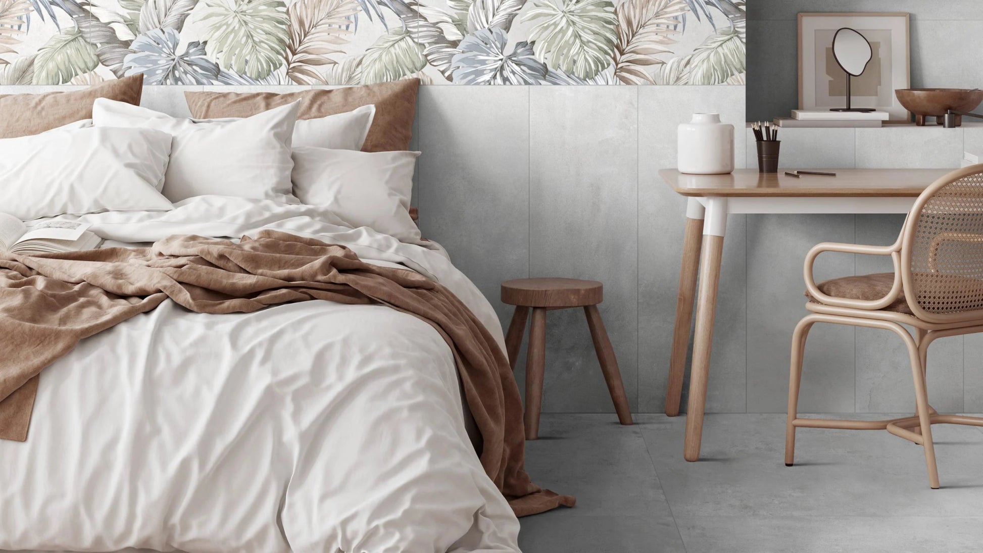 Ragno Clayton RAQ5 Vloertegel 600X1200 Fabric 8,5mm Mat Ret.R10 - Mozaiektegel.com