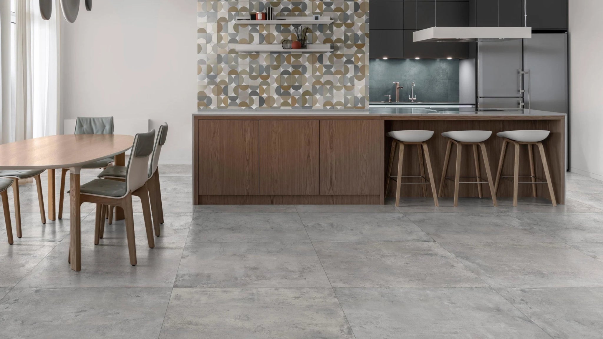 Ragno Clayton RAQC Vloertegel 600X1200 Iron 8,5mm Mat Ret.R10 - Mozaiektegel.com