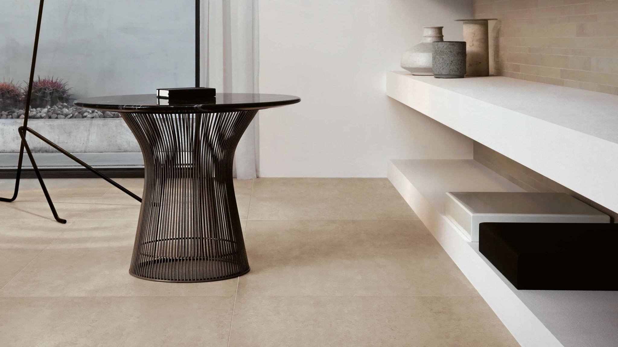 Ragno Concept R285 Vloertegel 600X600 Beige 9,5mm Mat Ret.R10 - Mozaiektegel.com