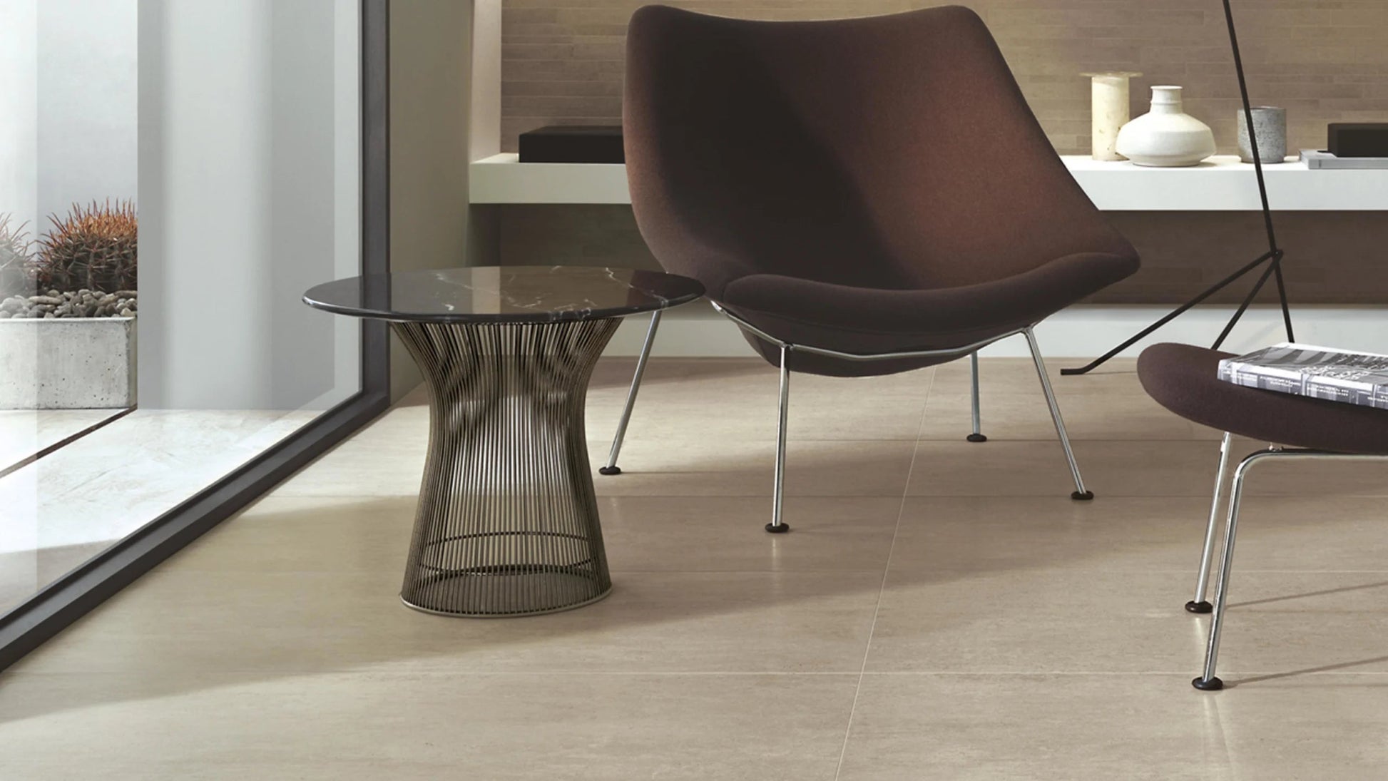 Ragno Concept R285 Vloertegel 600X600 Beige 9,5mm Mat Ret.R10 - Mozaiektegel.com