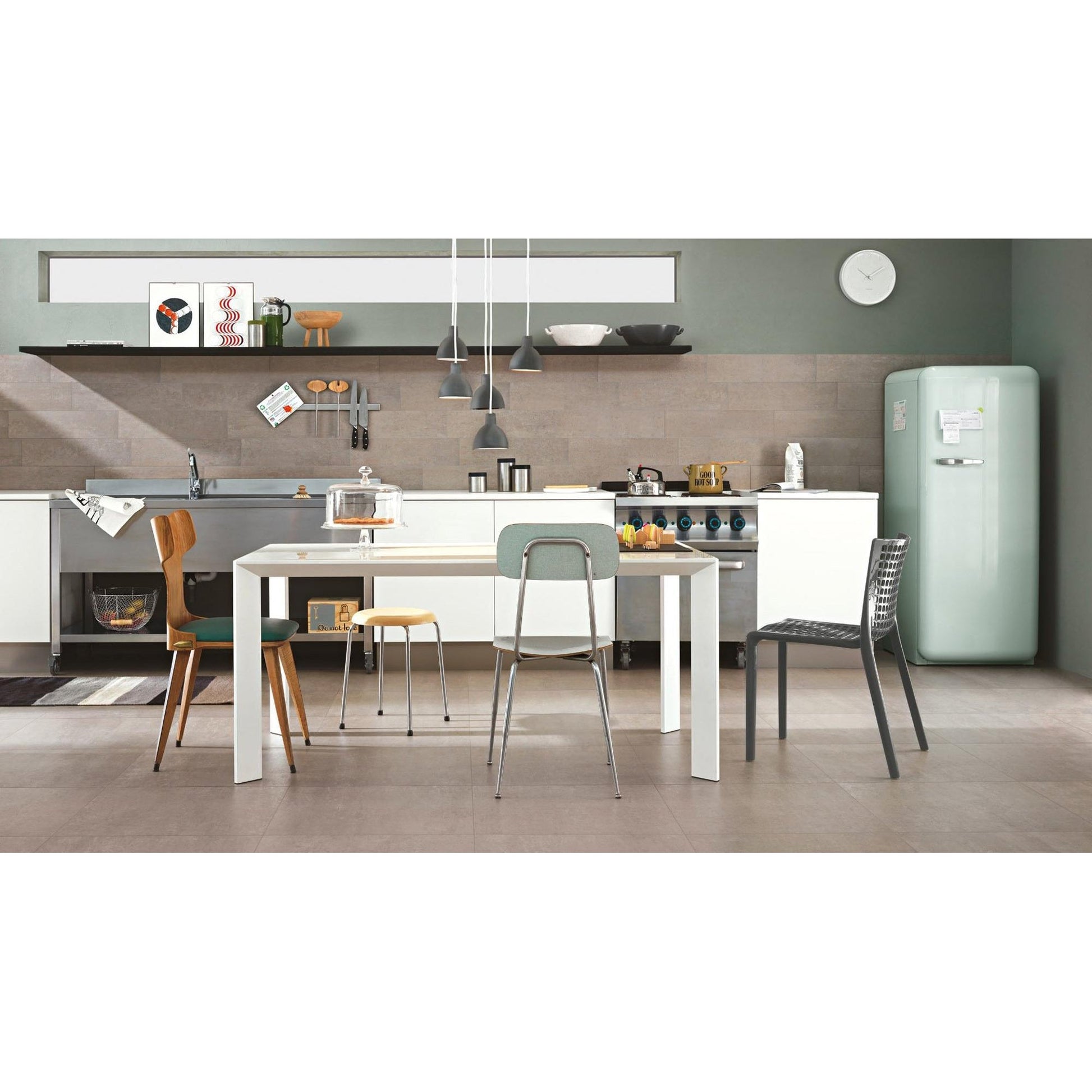 Ragno Concept R28F Vloertegel 300X600 Greige 9,5mm Mat Ret.R10 - Mozaiektegel.com