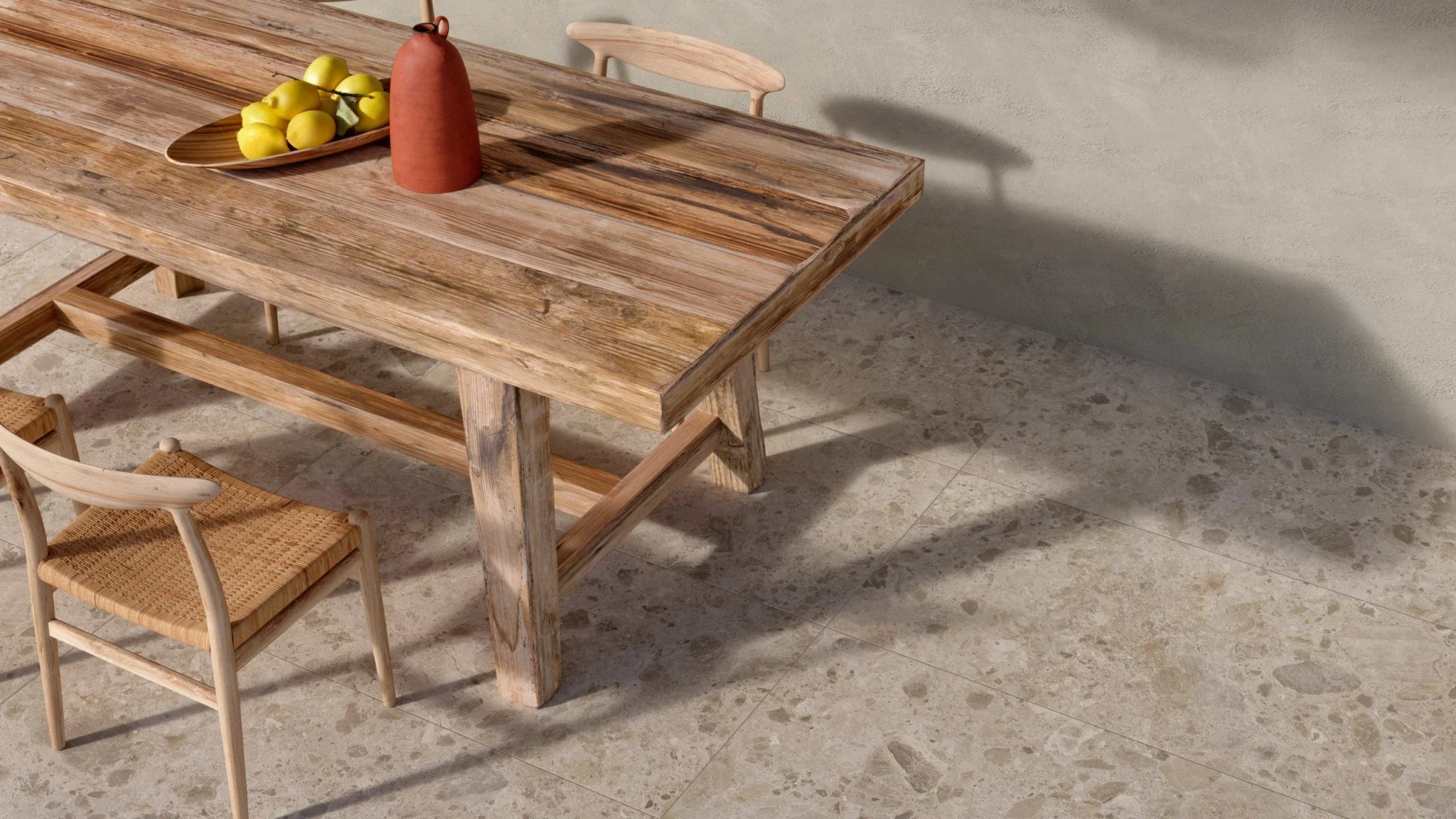 Ragno Eterna R8JP Vloertegel 600X1200 Mix Beige 8,5Mm Mat Ret.R10 - Mozaiektegel.com