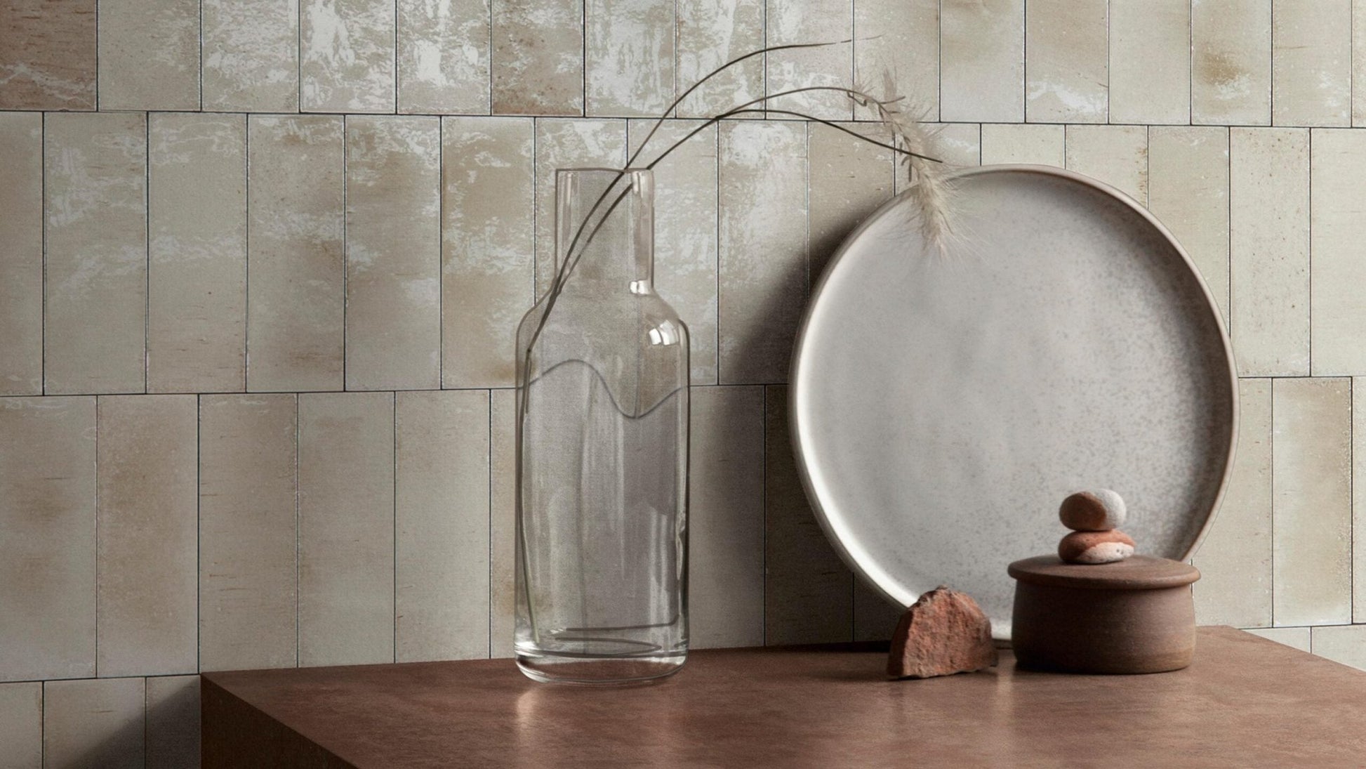 Ragno Gleeze R8GZ Wandtegel 075X200 Beige 10mm Glans - Mozaiektegel.com