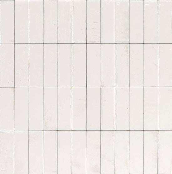 Ragno Gleeze R8HM Wandtegel 050X150 Bianco 10mm Glans