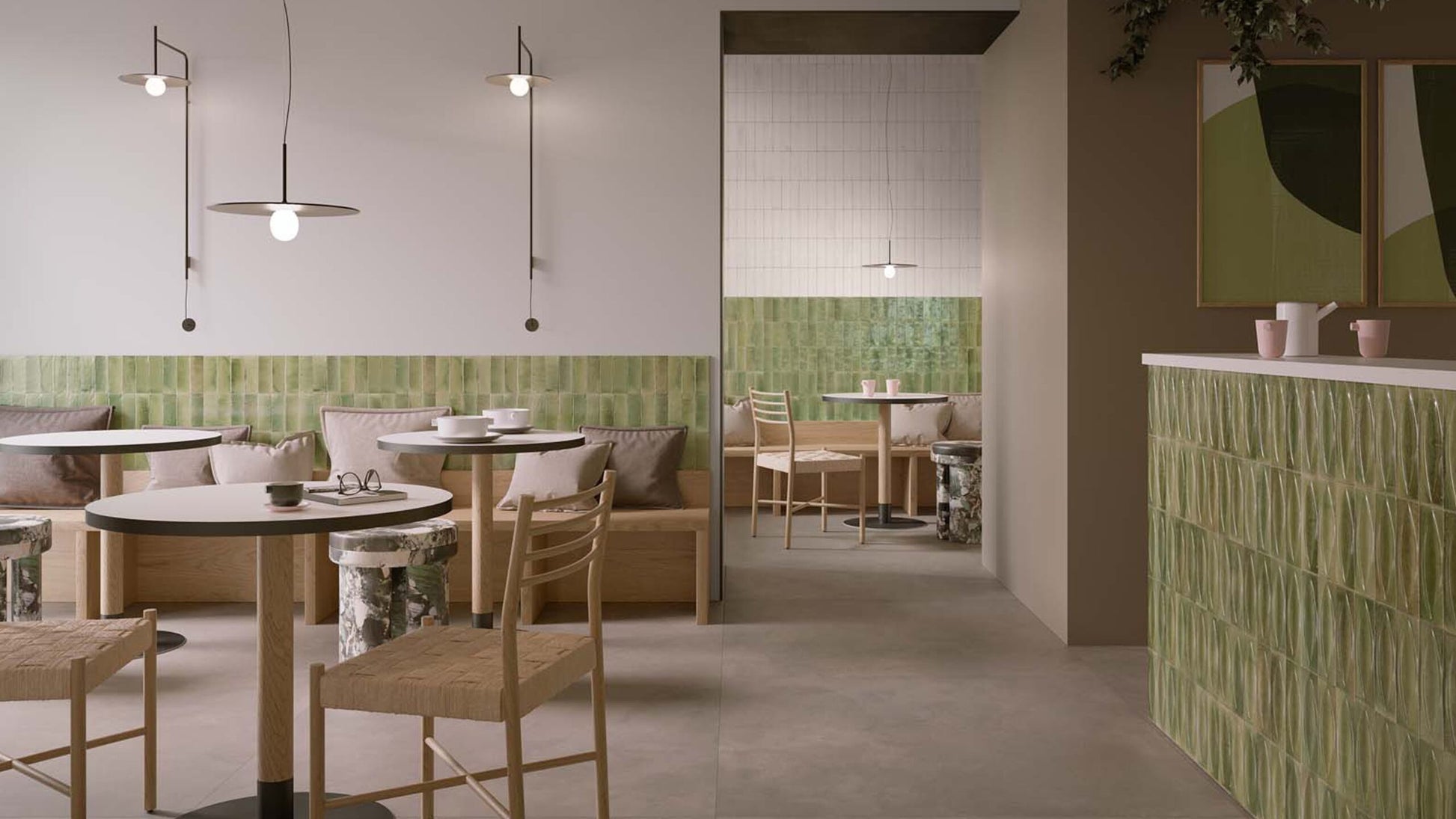 Ragno Gleeze R8HM Wandtegel 050X150 Bianco 10mm Glans