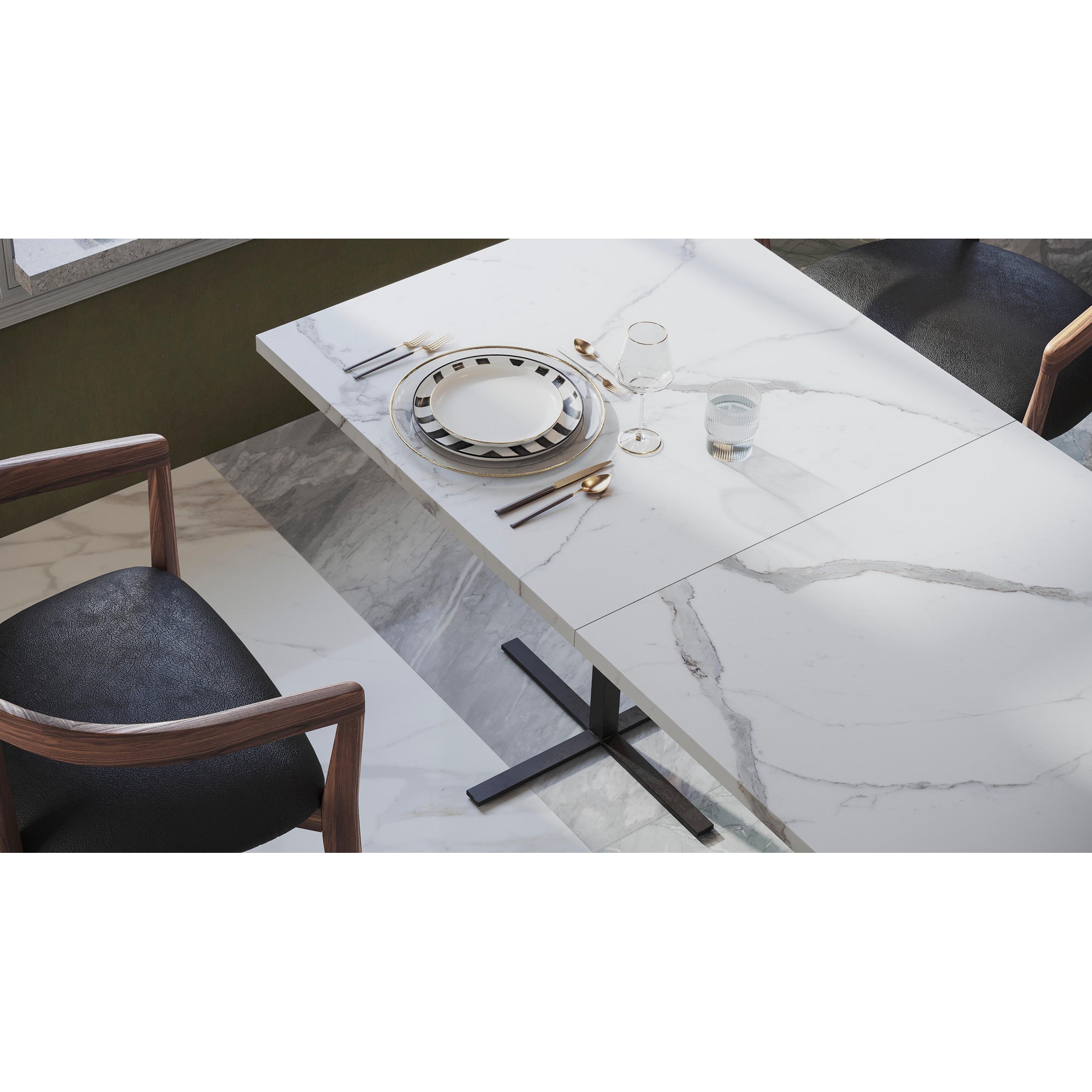 Ragno Incanto R8UF Vloertegel 750X750 Statuar.Venato 10mm Mat Ret.R9 - Mozaiektegel.com