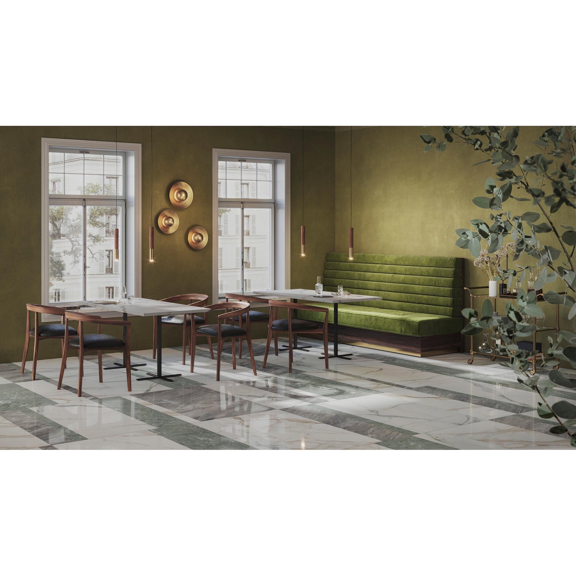 Ragno Incanto R8UH Vloertegel 750X750 Bardiglio 10mm Mat Ret.R9 - Mozaiektegel.com