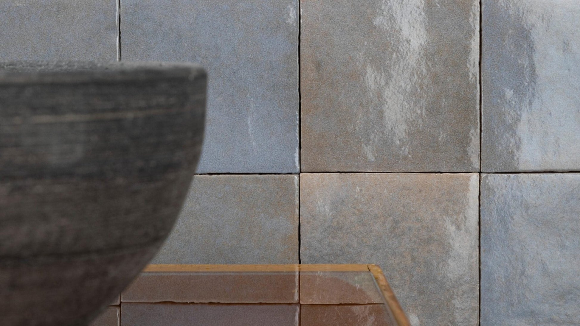 Ragno Melange R8GC Wandtegel 100X100 Glicine 10mm Glans - Mozaiektegel.com