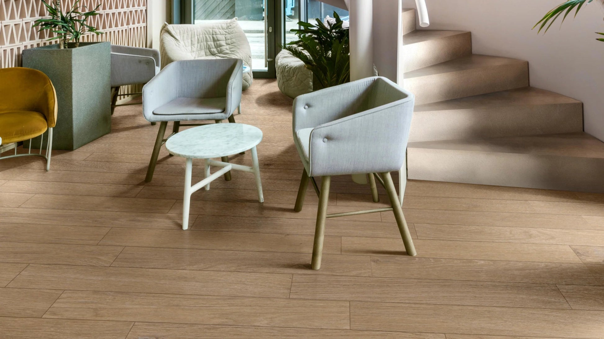 Ragno Ossimori R9TJ Vloertegel 200X1200 Miele 9,5Mm Extra Mat Ret.R10 - Mozaiektegel.com