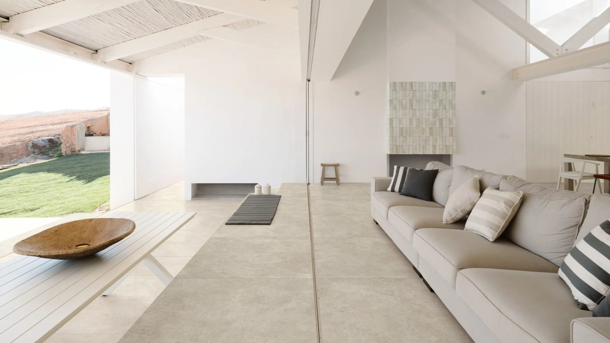 Ragno Realstone Argent R9JK Vloertegel 750X750 Sabbia 9,5mm Mat R10 Ret. - Mozaiektegel.com