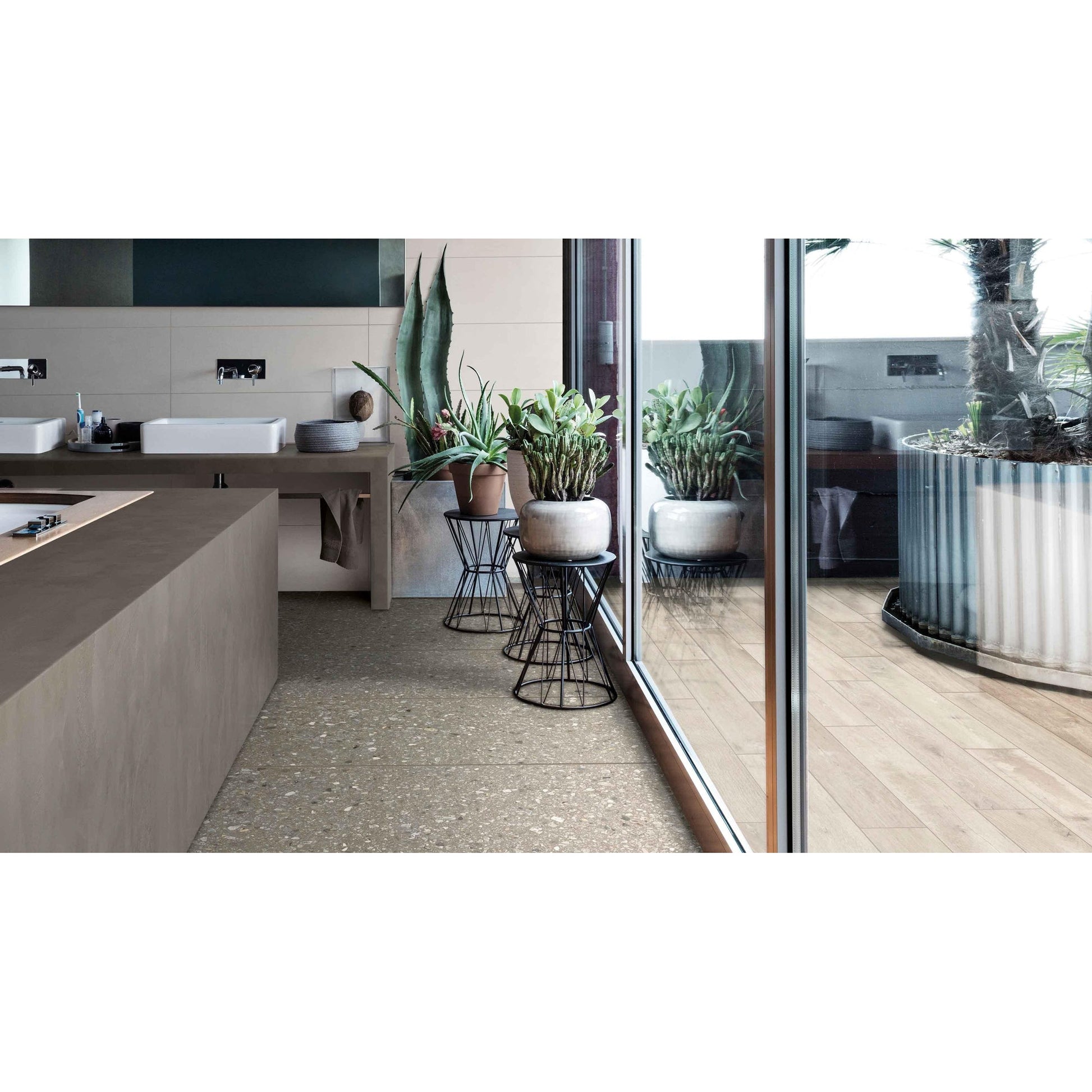 Ragno Realstone Navigli R7JU Vloertegel 600X600 Naturale 10mm Mat Ret.R10 - Mozaiektegel.com