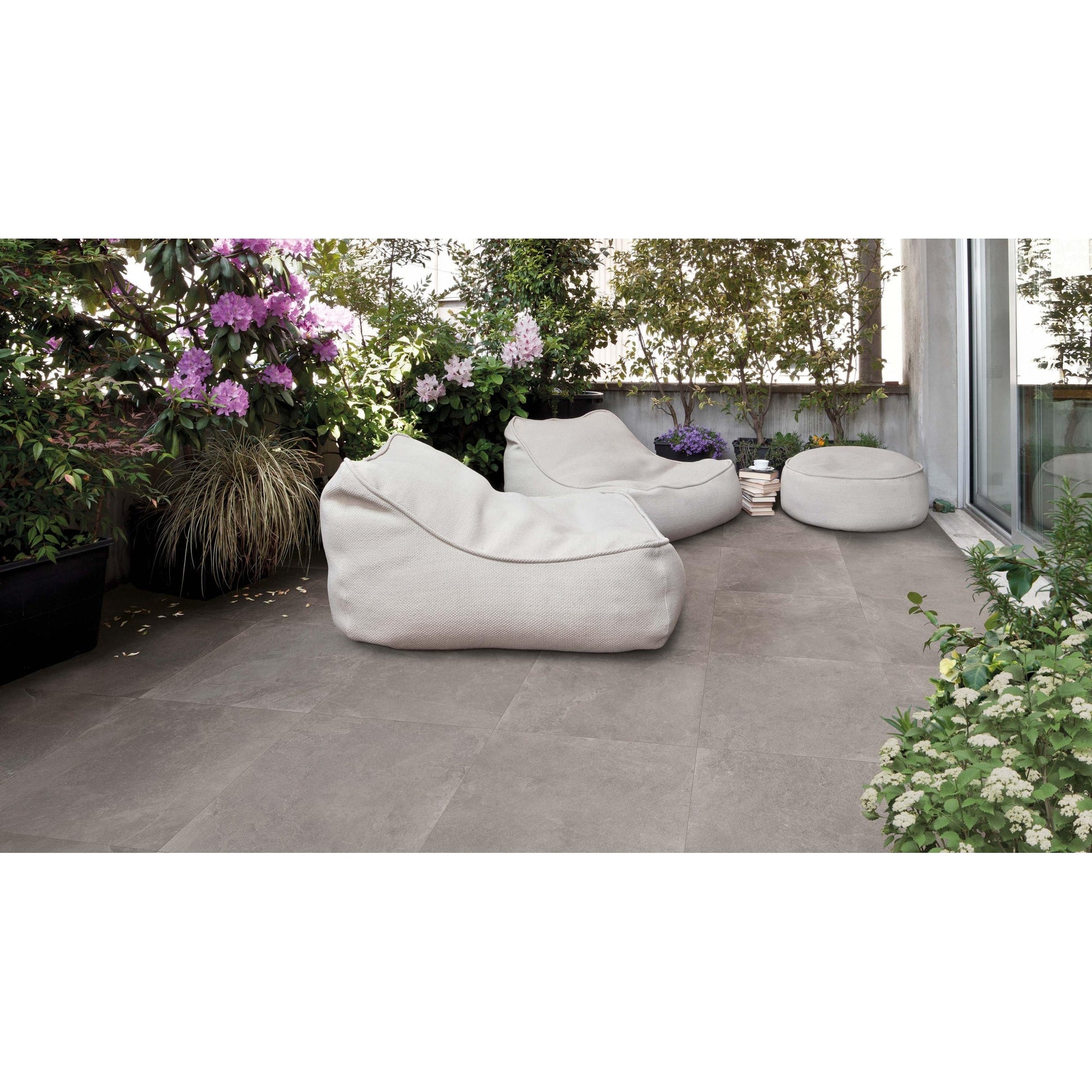 Ragno Realstone Slate R5ZC Vloertegel 750X750 Iron 10mm Mat Ret.R10 - Mozaiektegel.com