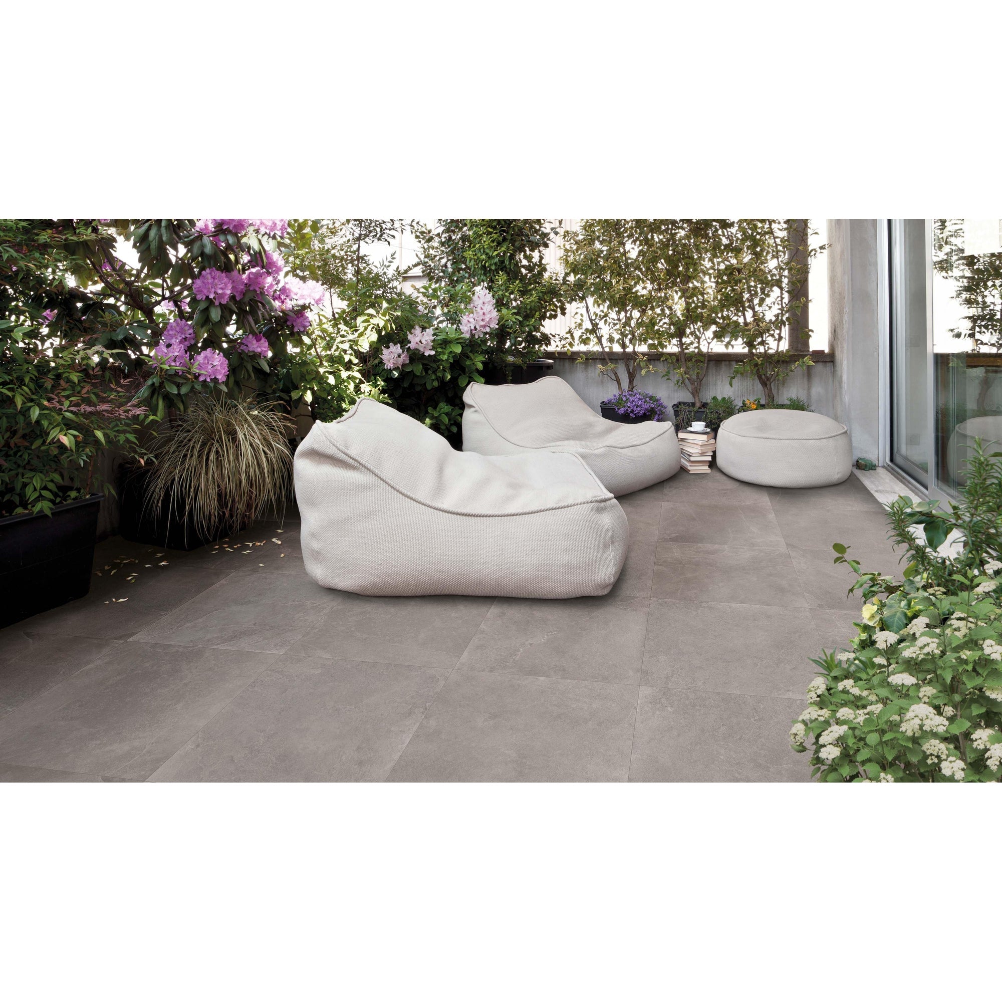 Ragno Realstone Slate R5ZC Vloertegel 750X750 Iron 10mm Mat Ret.R10 - Mozaiektegel.com