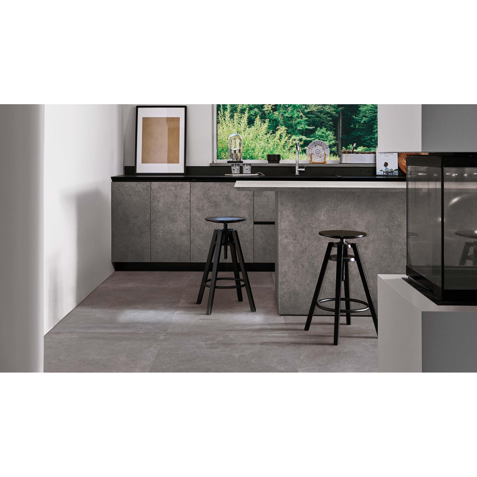 Ragno Realstone Slate R5ZD Vloertegel 750X750 Musk 10mm Mat Ret.R10 - Mozaiektegel.com