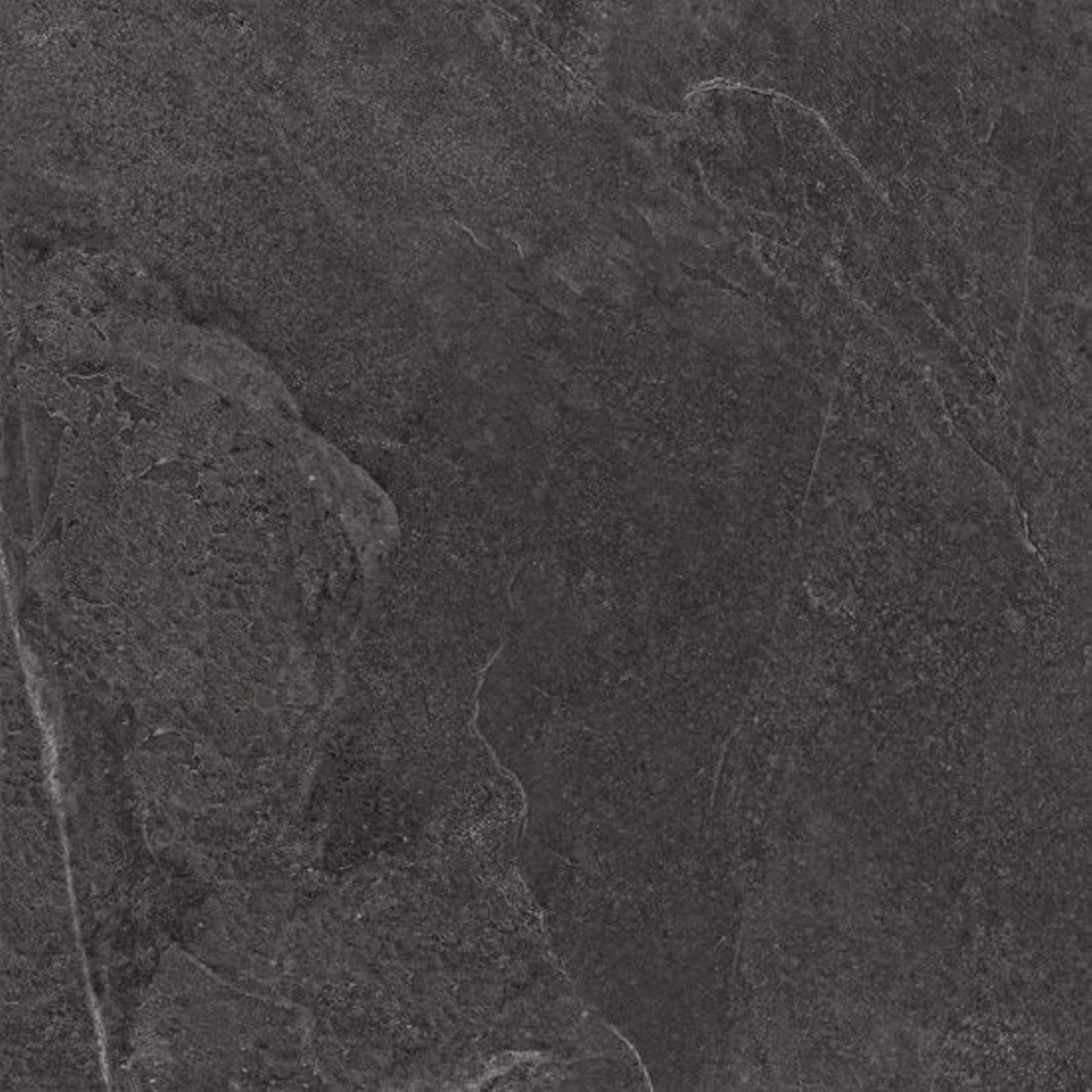 Ragno Realstone Slate R5ZE Vloertegel 750X750 Black 10mm Mat Ret.R10 - Mozaiektegel.com