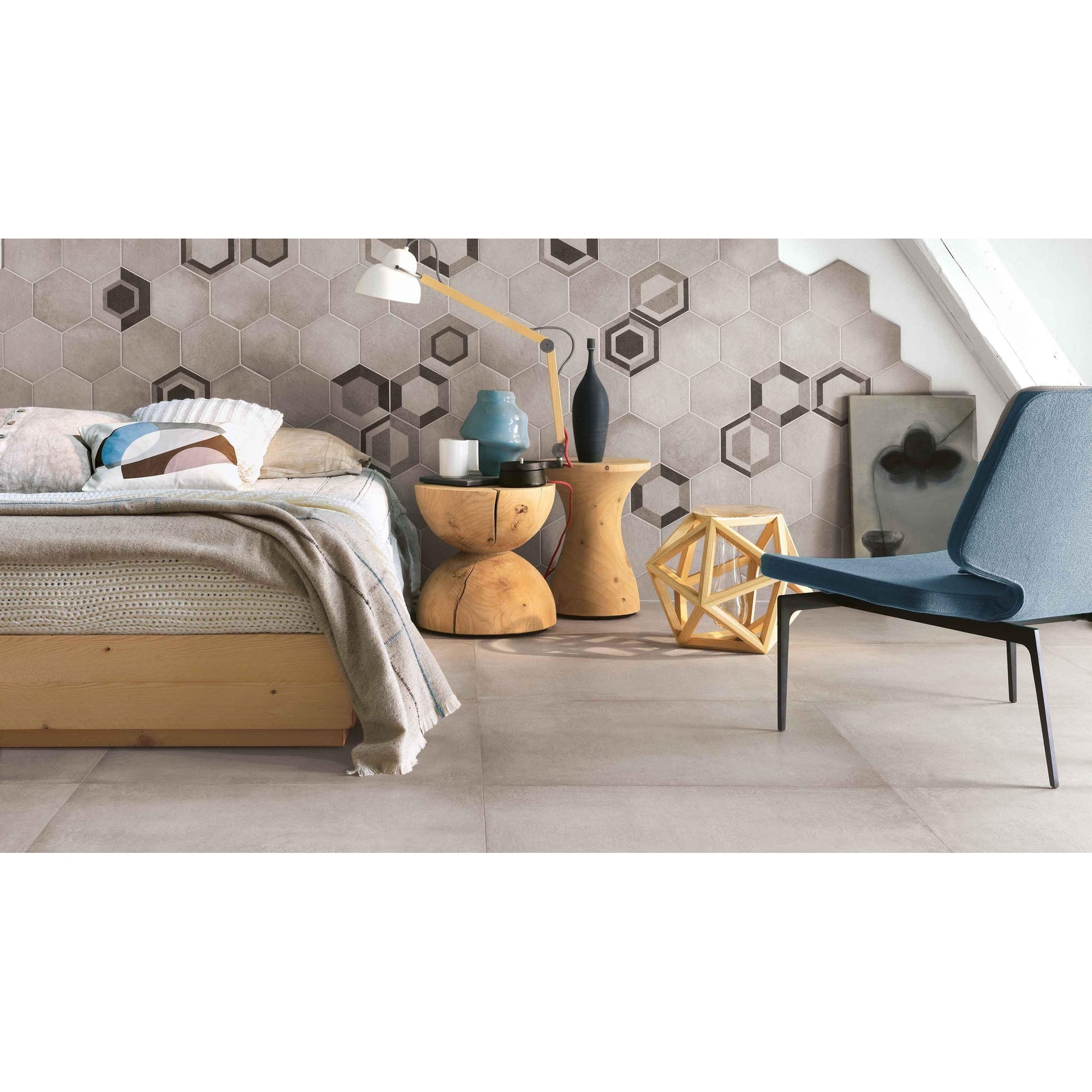 Ragno Rewind R4CM VLtegel 6 - kant 180X210 Vanilla 9,5mm Mat R9 - Mozaiektegel.com