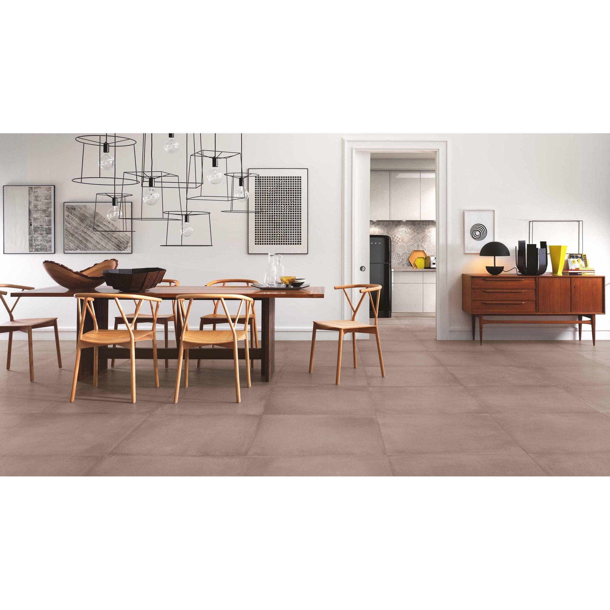 Ragno Rewind R4CR VLtegel 6 - kant 180X210 Argilla 9,5mm Mat R9 - Mozaiektegel.com