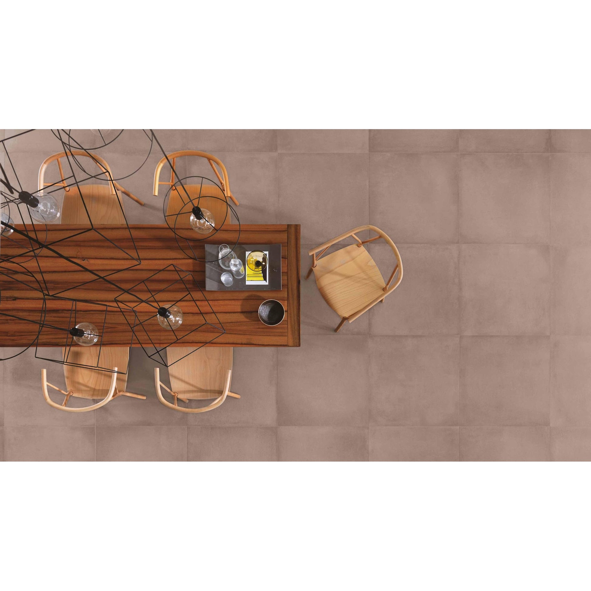 Ragno Rewind R4CR VLtegel 6 - kant 180X210 Argilla 9,5mm Mat R9 - Mozaiektegel.com